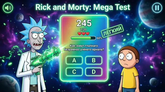 Rick and Morty: Mega Test